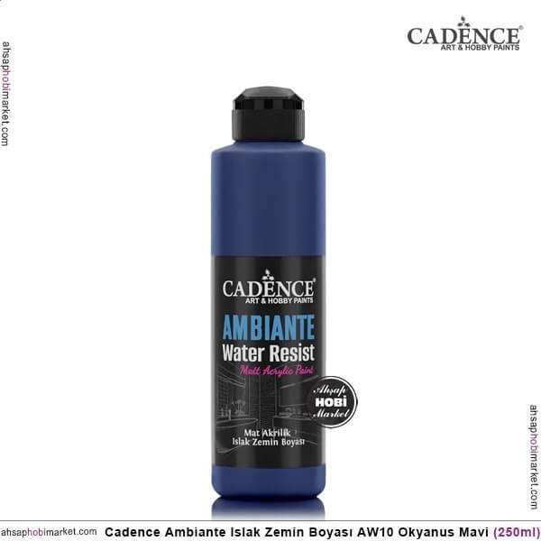Cadence Ambiante Islak Zemin Boyası Okyanus 250ml AW10 - 1