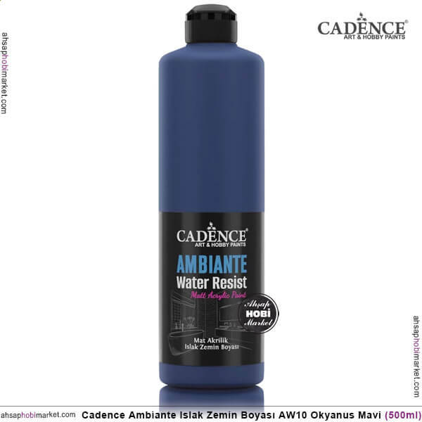 Cadence Ambiante Islak Zemin Boyası Okyanus 500ml AW10 - 1