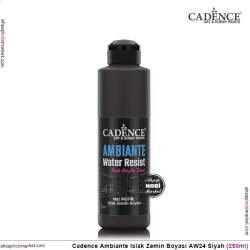 Cadence Ambiante Islak Zemin Boyası Siyah 250ml AW24 - Cadence