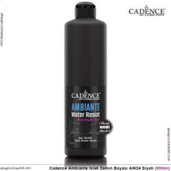 Cadence Ambiante Islak Zemin Boyası Siyah 500ml AW24 - Cadence