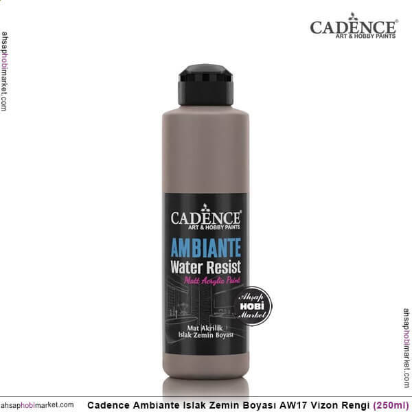 Cadence Ambiante Islak Zemin Boyası Vizon 250ml AW17 - 1