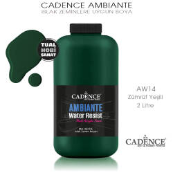 Cadence Ambiante Islak Zemin Boyası Zümrüt 2000ml AW14 - Cadence