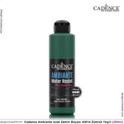 Cadence Ambiante Islak Zemin Boyası Zümrüt 250ml AW14 - Cadence