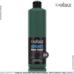 Cadence Ambiante Islak Zemin Boyası Zümrüt 500ml AW14 - Cadence