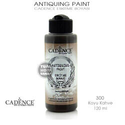 Cadence Antiquing Eskitme Boyası 300 Koyu Kahve - Cadence (1)