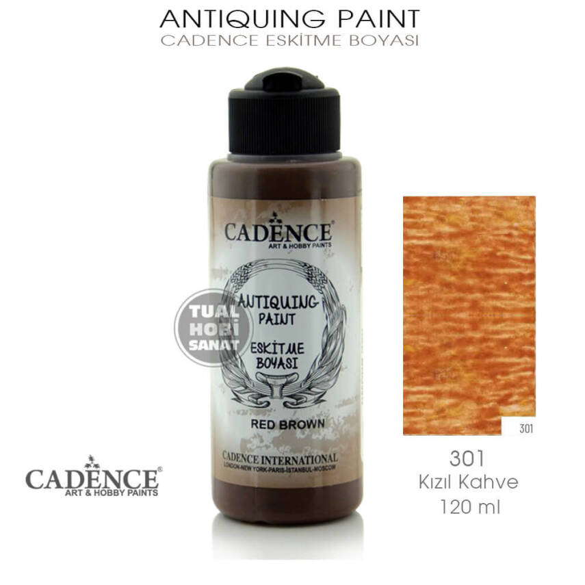 Cadence Antiquing Eskitme Boyası 301 Kızıl - 1