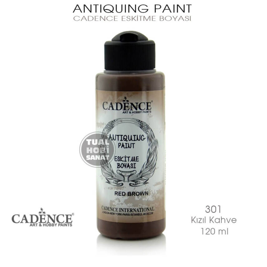 Cadence Antiquing Eskitme Boyası 301 Kızıl - 2