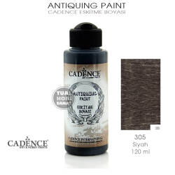 Cadence Antiquing Eskitme Boyası 305 Siyah - Cadence
