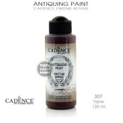 Cadence Antiquing Eskitme Boyası 307 Vişne - Cadence (1)