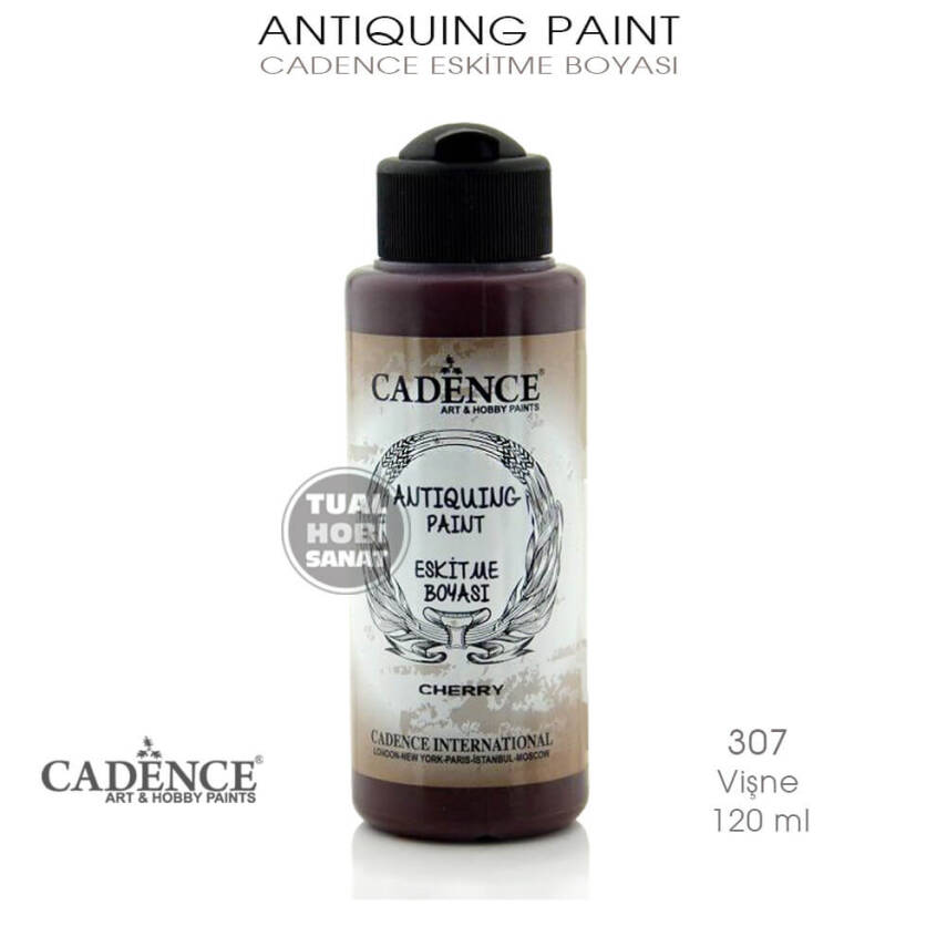 Cadence Antiquing Eskitme Boyası 307 Vişne - 2