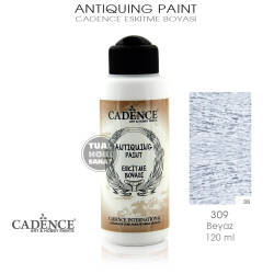 Cadence Antiquing Eskitme Boyası 309 Beyaz - Cadence