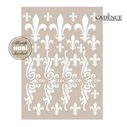 Cadence Askı Motifli Stencil Şablon AS423 - Cadence