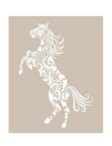 Cadence At Desenli Stencil Şablon AS443 - 1