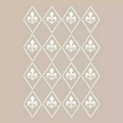 Cadence Baklava Desenli Stencil Şablon AS517 - Cadence