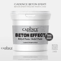 Cadence Beton Efekt Rölyef Pasta 3 kg - Cadence