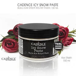 Cadence Buzlu Kar Rölyef Pasta 150 ml - Cadence (1)