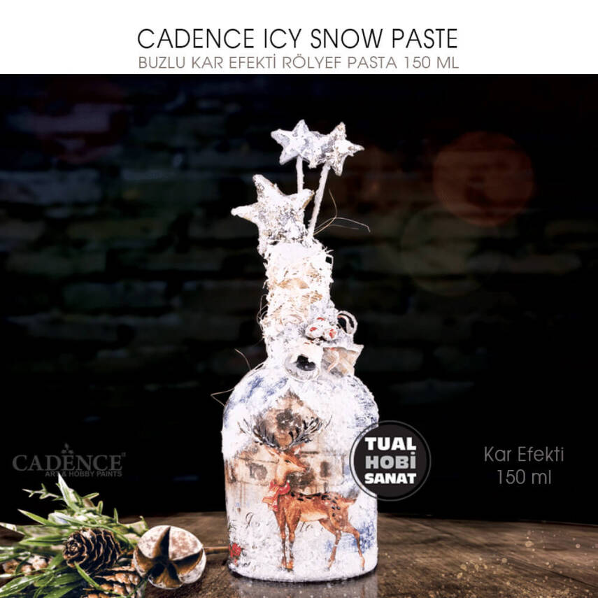 Cadence Buzlu Kar Rölyef Pasta 150 ml - 3
