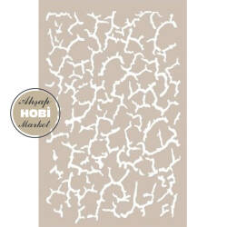 Cadence Çatlak Yüzey Stencil Şablon AS538 - Cadence