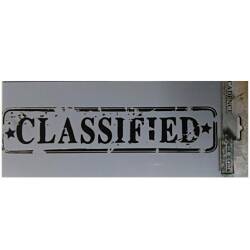 Cadence Classified Sınıflandırılmış Temalı Stencil MU72 - Cadence