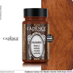Cadence Colour On Renkli Vernik CV03 Kızıl - Cadence