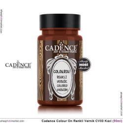 Cadence Colour On Renkli Vernik CV03 Kızıl - Cadence (1)
