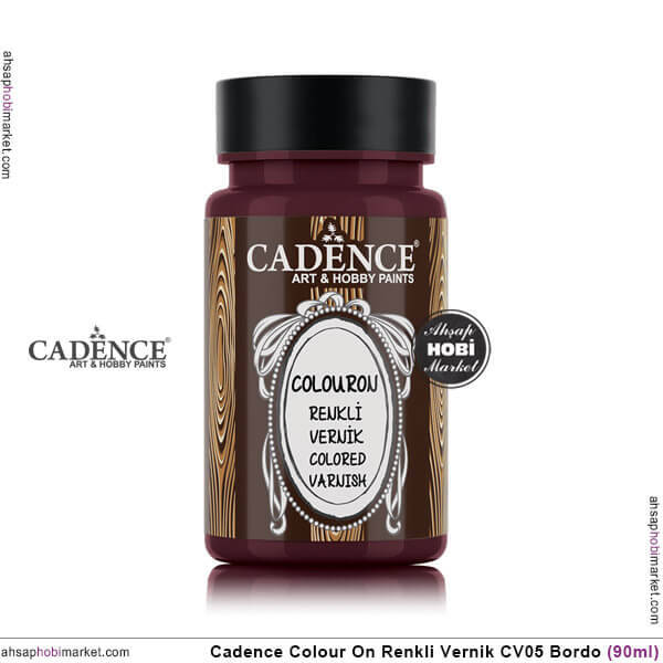 Cadence Colour On Renkli Vernik CV05 Bordo - 2