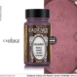 Cadence Colour On Renkli Vernik CV08 Mor - Cadence