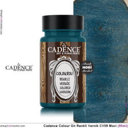 Cadence Colour On Renkli Vernik CV09 Mavi - Cadence