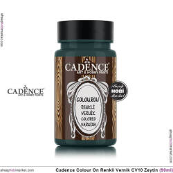 Cadence Colour On Renkli Vernik CV10 Zeytin - Cadence (1)