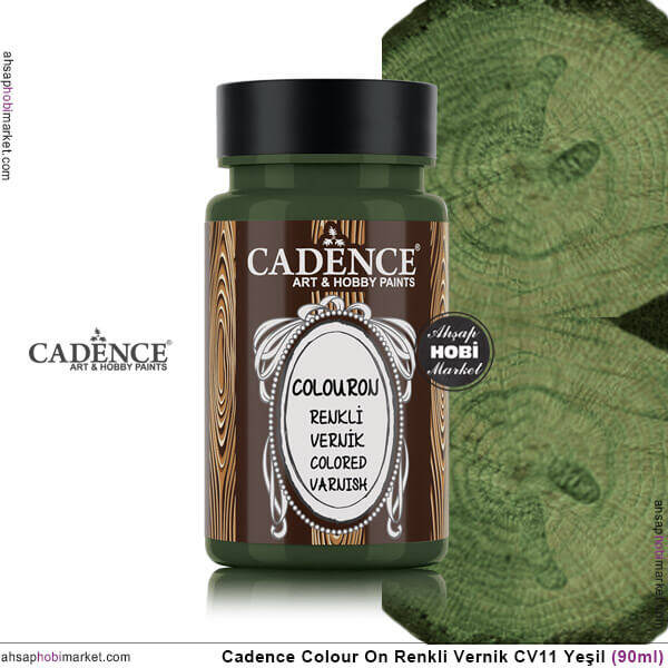 Cadence Colour On Renkli Vernik CV11 Yeşil - 1