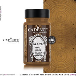 Cadence Colour On Renkli Vernik CV12 Açık Ceviz - Cadence