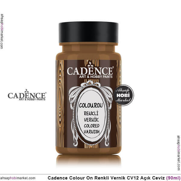 Cadence Colour On Renkli Vernik CV12 Açık Ceviz - 2