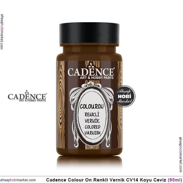 Cadence Colour On Renkli Vernik CV14 Koyu Ceviz - 2