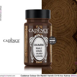 Cadence Colour On Renkli Vernik CV15 Acı Kahve - Cadence