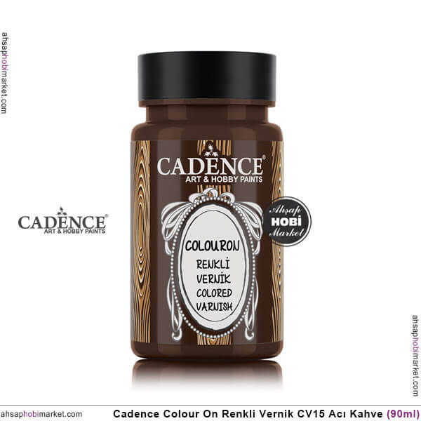 Cadence Colour On Renkli Vernik CV15 Acı Kahve - 2