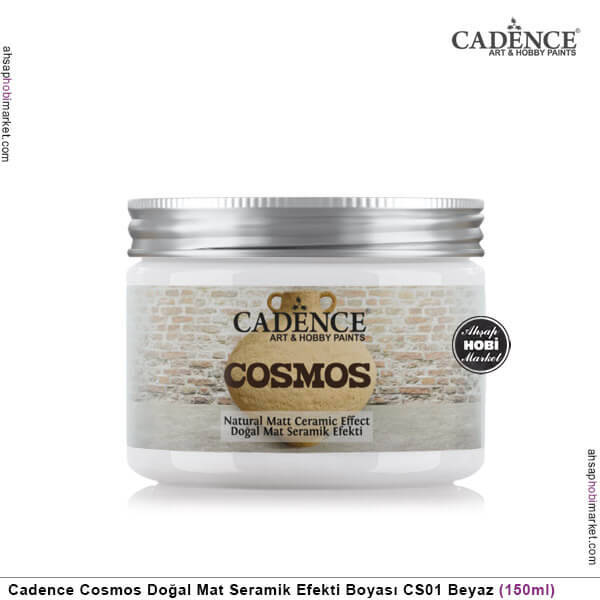 Cadence Cosmos Doğal Mat Seramik Efekti CS01 Beyaz - 1