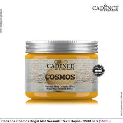 Cadence Cosmos Doğal Mat Seramik Efekti CS03 Sarı - Cadence