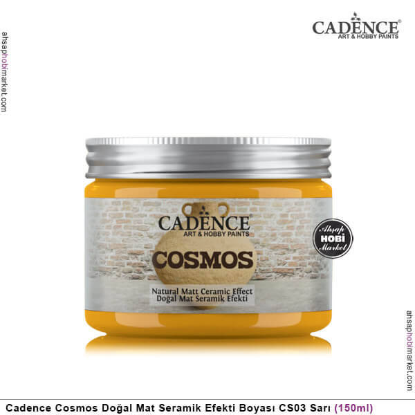 Cadence Cosmos Doğal Mat Seramik Efekti CS03 Sarı - 1