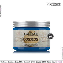 Cadence Cosmos Doğal Mat Seramik Efekti CS06 Royal Mavi - Cadence