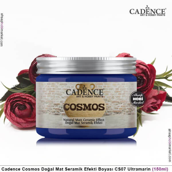 Cadence Cosmos Doğal Mat Seramik Efekti CS07 Ultramarin Mavi - 2
