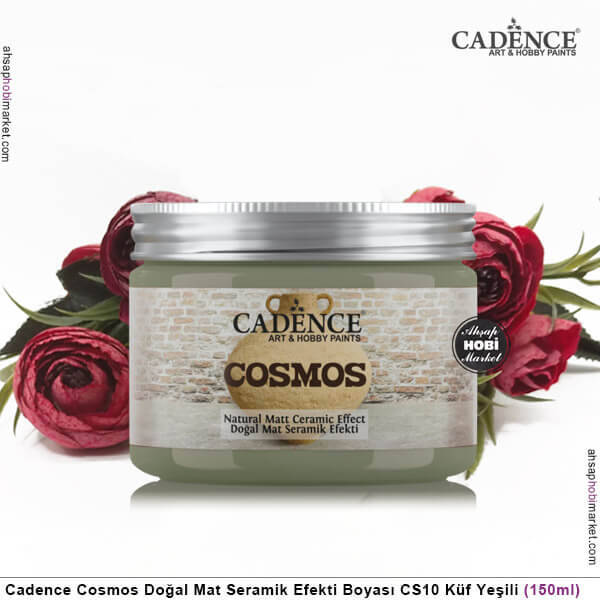 Cadence Cosmos Doğal Mat Seramik Efekti CS10 Küf Yeşili - 2