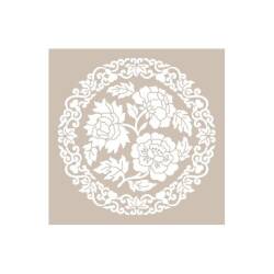 Cadence Dantel Gül Motifli Stencil Şablon AS453 - Cadence