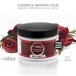 Cadence Dekopaj Plus Tutkalı Mat 150 ml - Cadence (1)