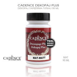 Cadence Dekopaj Plus Tutkalı Mat 90 ml - Cadence