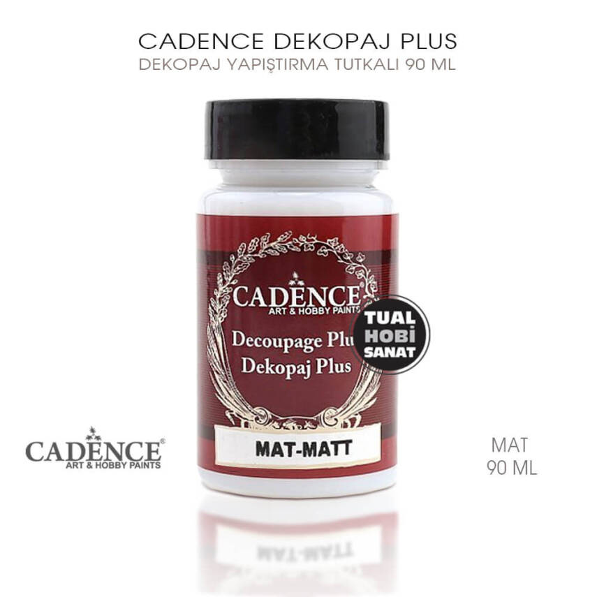 Cadence Dekopaj Plus Tutkalı Mat 90 ml - 1