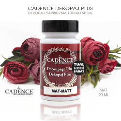 Cadence Dekopaj Plus Tutkalı Mat 90 ml - Cadence (1)