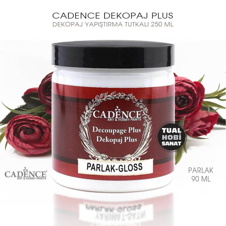 Cadence Dekopaj Plus Tutkalı Parlak 250 ml - 2