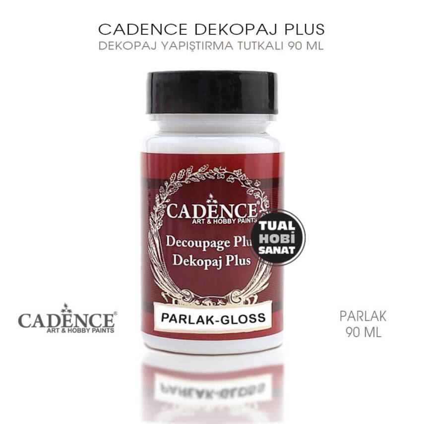 Cadence Dekopaj Plus Tutkalı Parlak 90 ml - 1