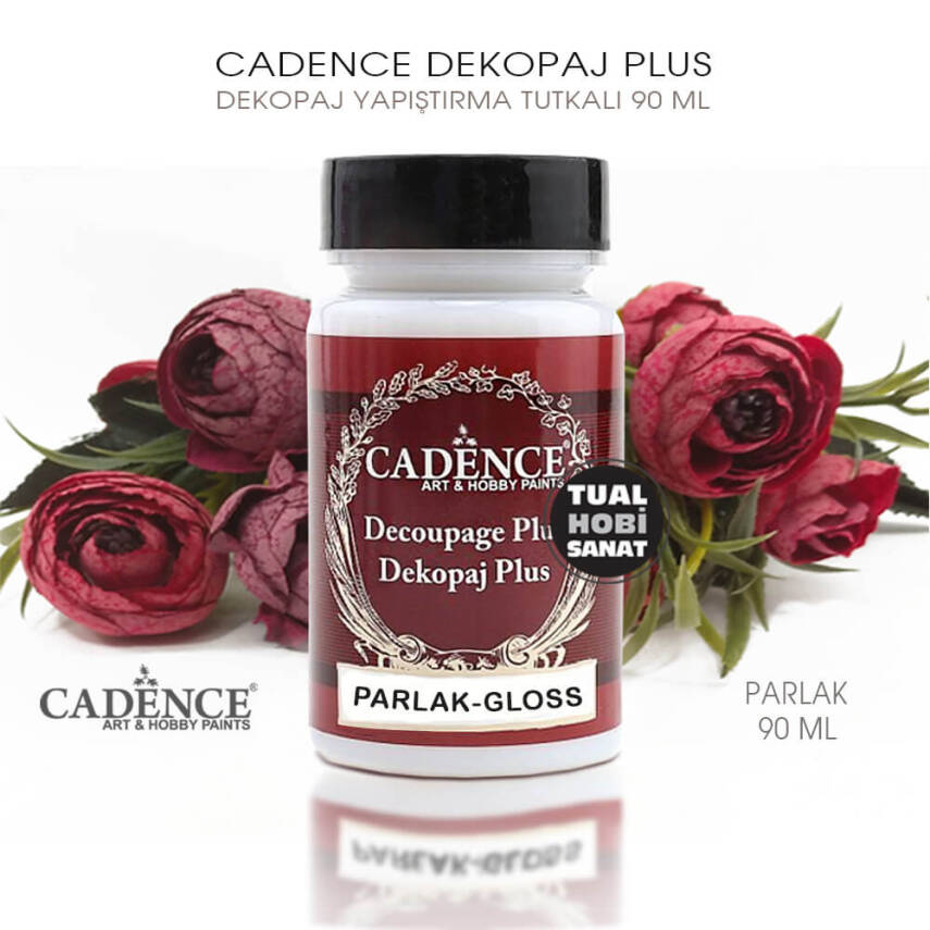 Cadence Dekopaj Plus Tutkalı Parlak 90 ml - 2