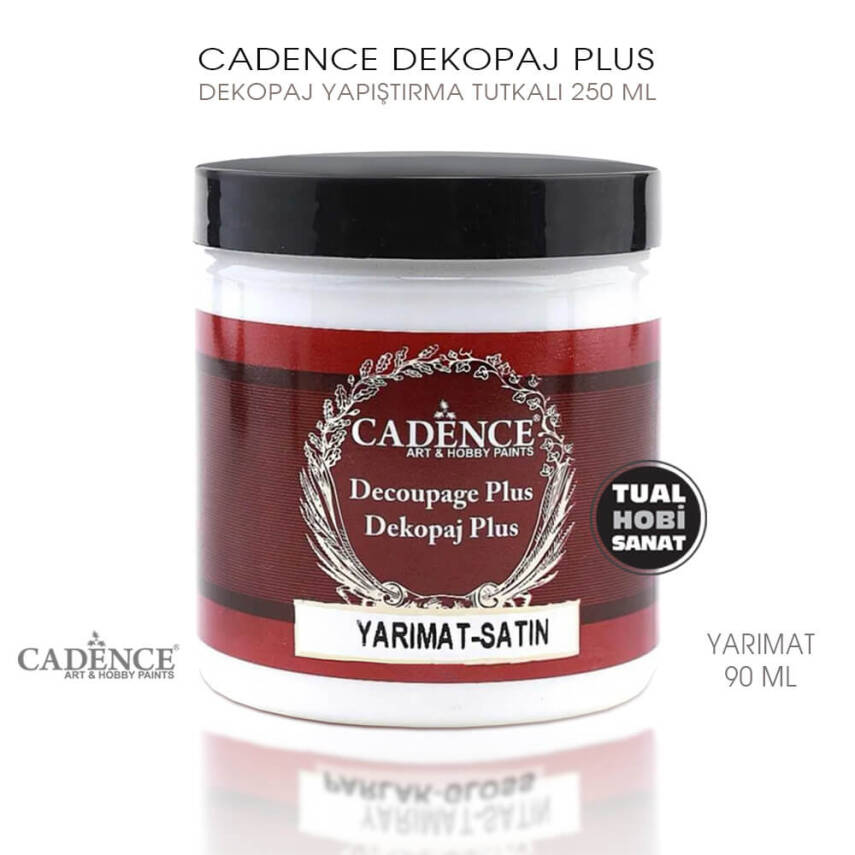 Cadence Dekopaj Plus Tutkalı Yarımat 250 ml - 1